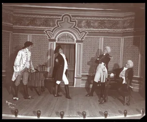 A Scene from an Amateur Production of The Rivals, Presented at Barnard College, New York